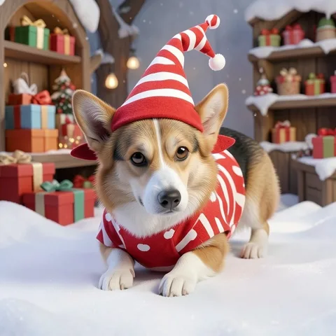 Candy Cane Elf example